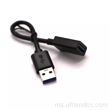 ODM/OEM USB-A Lelaki ke Perempuan USB2.0 Kabel Sambungan